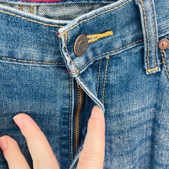 Old Navy Men's Famous Jeans Standard Regular Straight Leg Denim Size 34 x 32 - Picture 11 of 11